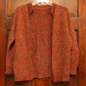 Colorful Red Cardigan (read below)